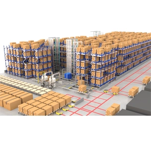 نظام المكوك رباعي الاتجاهات (4-Way Shuttle System)