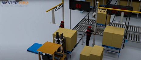 شعاع مستودع عمودي miniload