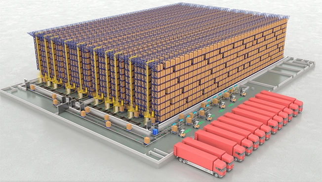 المستودعات المؤتمتة
